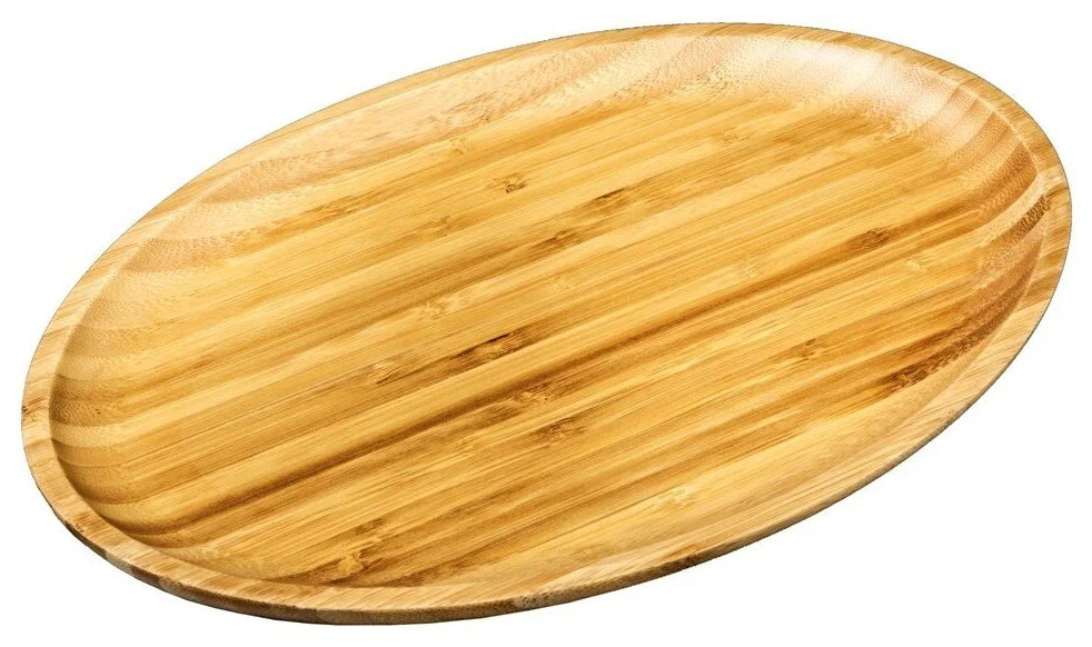 NatureCraft Round Wooden Plate