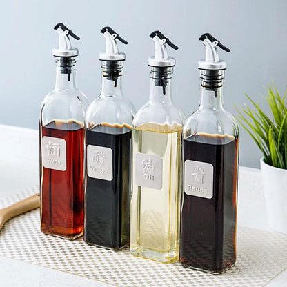 Glass Oil Bottle