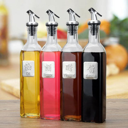 Glass Oil Bottle